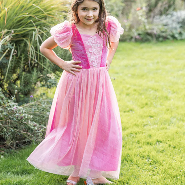 Vestido Princesa Rosé Sorbet Talla 7 a 8 Años Great Pretenders