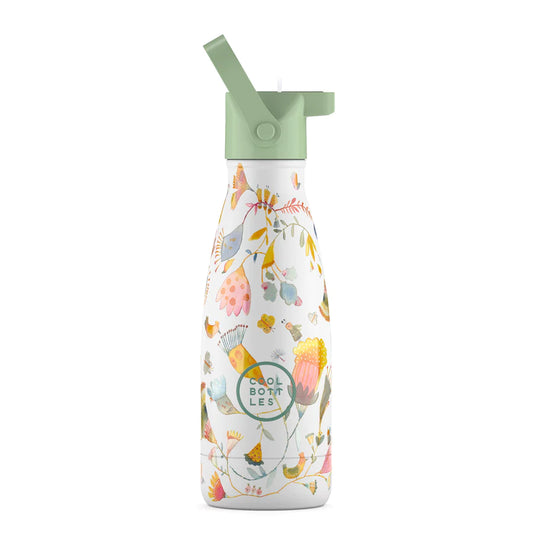 Botella Termo Spring Flowers 260ml - Cool Bottles