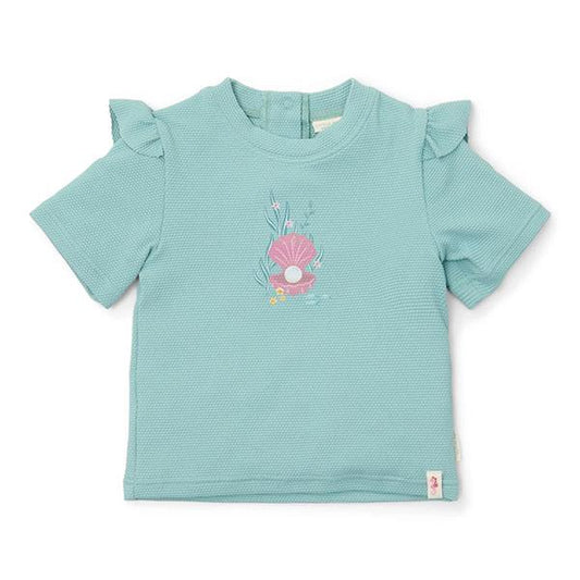 Camiseta Protección Solar Little Dutch Manga Corta Azul