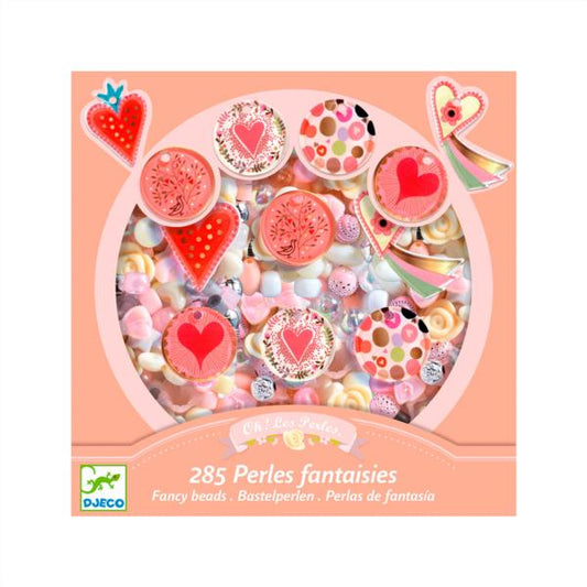 Perlas De Corazones 285 Cuentas
