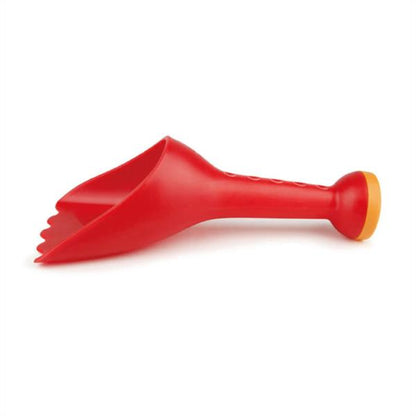 Pala Cavadora y Rociadora Roja Playa Hape