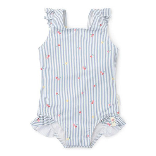 Bañador Sunny Flowers Azul Little Dutch