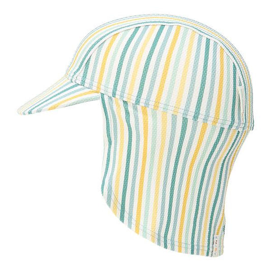 Gorro Protección Cuello Rayas Amarillas Little Dutch