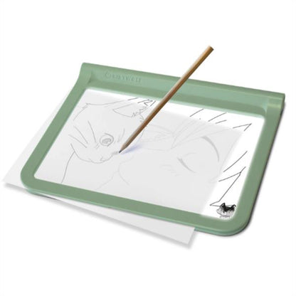 Tableta Luminosa KidyDraw-Pro Verde Kidywolf
