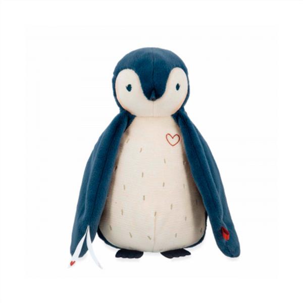 Pingüino de Peluche Azul Ruidos Blancos Grabadora