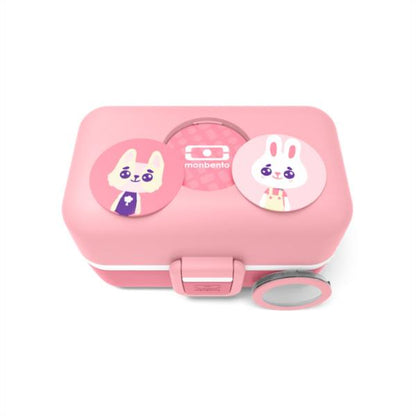 Caja Almuerzo Completo Monbento Tresor Infantil Rosa Blush 800 ml