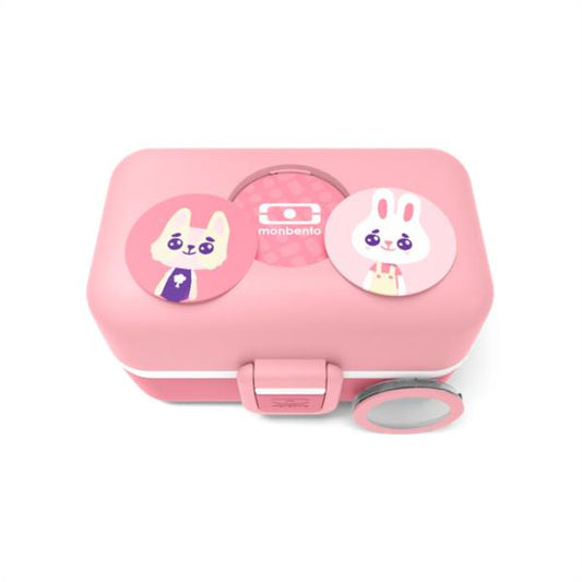 Caja Almuerzo Completo Monbento Tresor Infantil Rosa Blush 800 ml