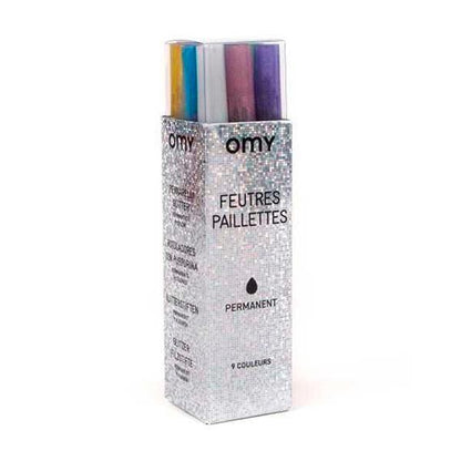 Rotuladores Glitter Omy