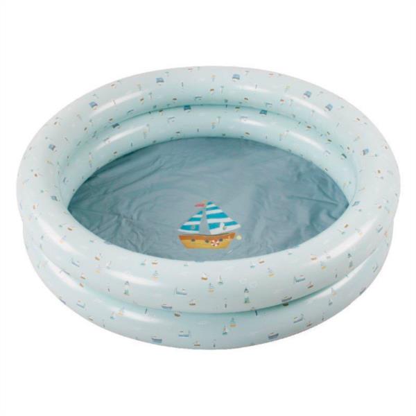 Piscina Hinchable Sailors Bay 80x20 cm Little Dutch