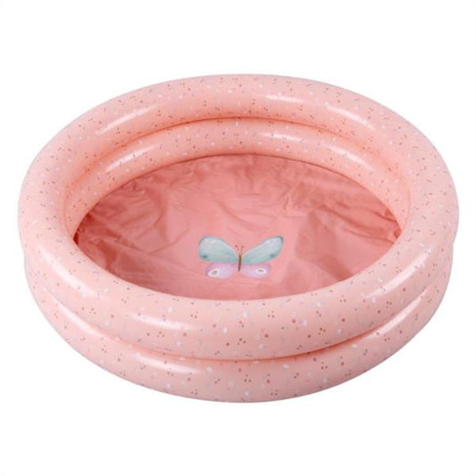 Piscina Hinchable Flores y Mariposas 80x20 cm Little Dutch