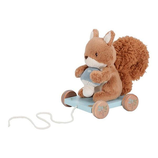 Arrastre Ardilla Peluche Little Dutch
