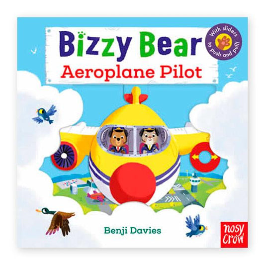 Libro Bizzy Bear Aeroplane Pilot Osito Tito Inglés
