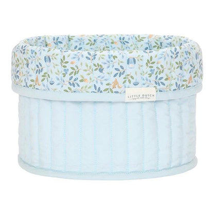 Cesta Almacenamiento Little Dutch Acolchada Azul