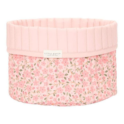 Cesta Almacenamiento Little Dutch Acolchada Rosa