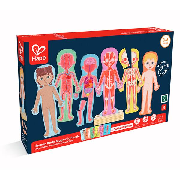 Puzzle Magnético Cuerpo Humano Hape
