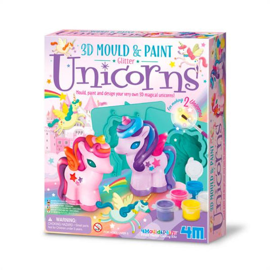 Mould & Paint 3D Unicornios