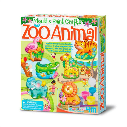 Mould & Paint Animales del Zoo