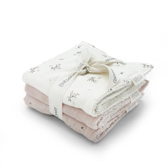 Pack Toallitas Roseberry 3 Unidades Babyshower