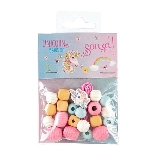 Perlas Pulseras Unicornio Madera Souza
