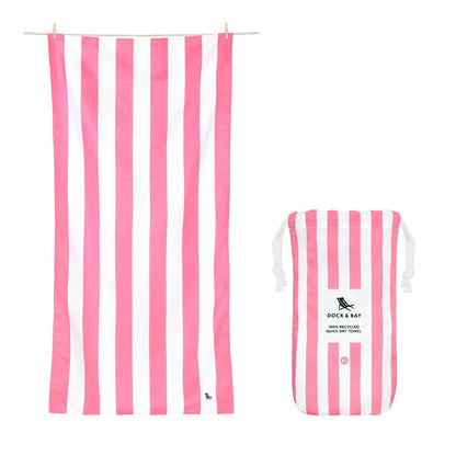 Toalla Dock & Bay Cabana Phi Phi Fucsia XL (2.00X0.90)