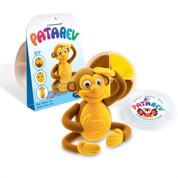 Pasta para Modelar Mono Patarev Secado al Aire