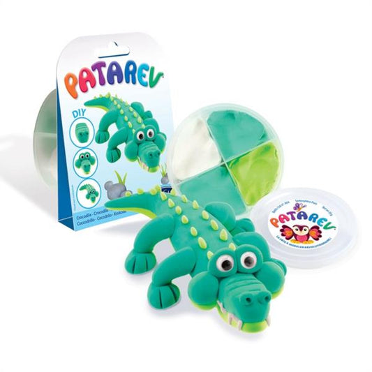 Pasta para Modelar Cocodrilo Patarev Secado al Aire