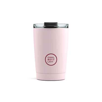 Vaso Termo Tumbler Pastel Pink Cool Bottles 350ml