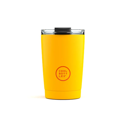 Vaso Termo Tumbler Vivid Yellow Cool Bottles 350ml