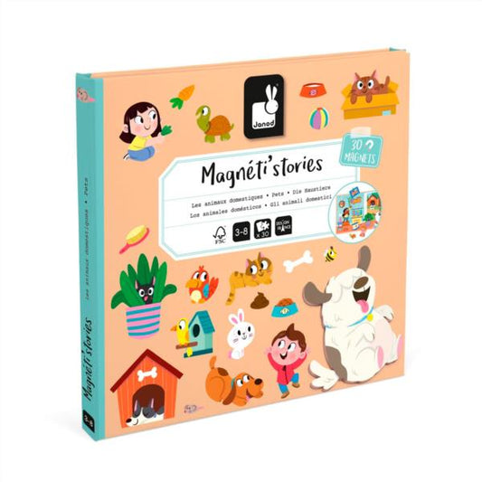 MagnetiStories Animales Domésticos Janod
