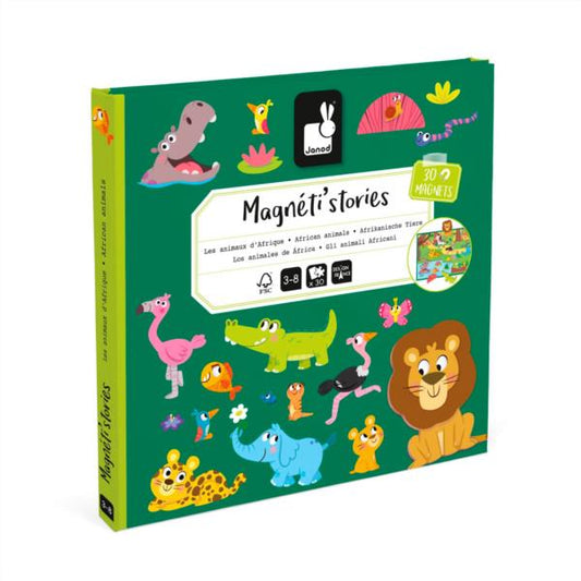 MagnetiStories Animales De África Janod