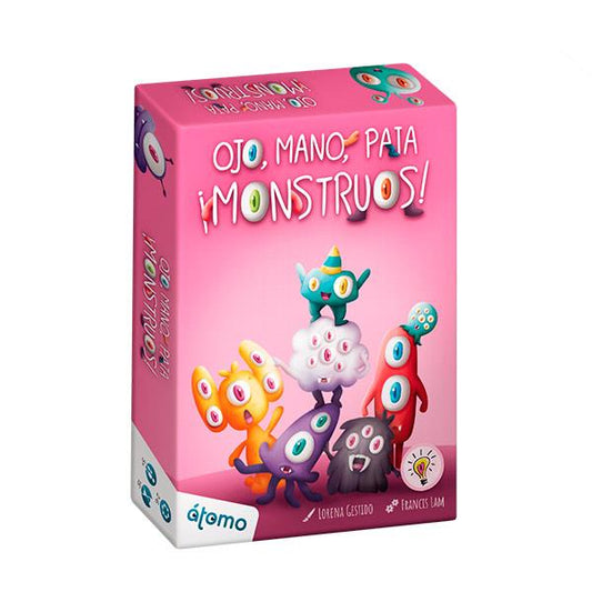 Ojo Mano Pata Monstruo Juego Cartas Átomo