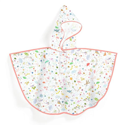 Poncho De Lluvia Ligereza Talla 5 A 7 Años 110-122 cm