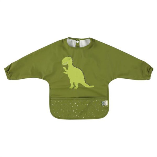 Babero Mangas Trixie Dino Impermeable