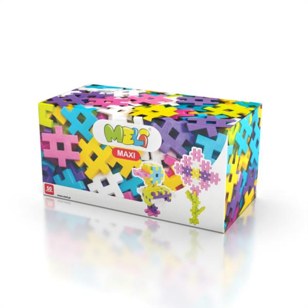 Bloques Meli Maxi Pastel 50 Piezas