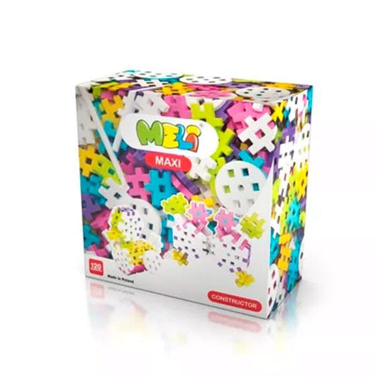 Bloques Meli Maxi Constructor Pastel 120 piezas