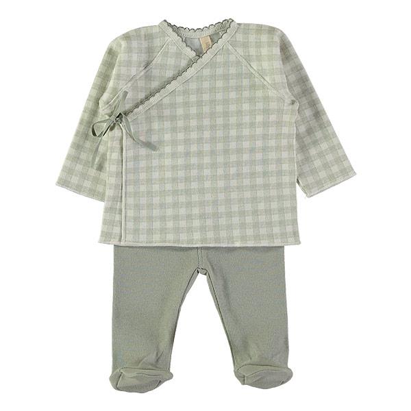 Conjunto Bebés Lillymom Jubón Cruzado Polaina Be Toscana Forest