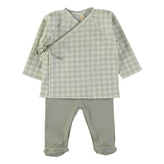 Conjunto Bebés Lillymom Jubón Cruzado Polaina Be Toscana Forest