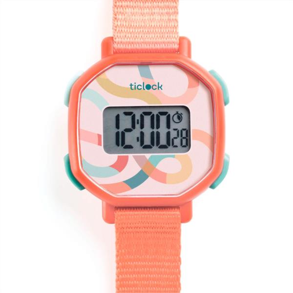 Reloj Digital Pastel Volute Djeco
