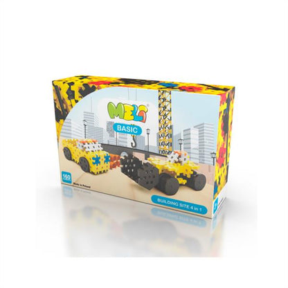Bloques Meli Basic Construcciones 4 En 1 160 Piezas