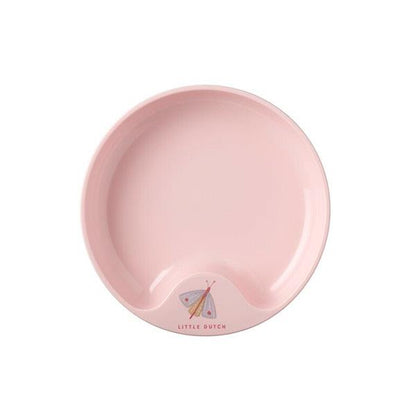Plato Antideslizante Little Dutch Flores y Mariposas