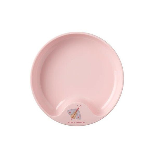 Plato Antideslizante Little Dutch Flores y Mariposas