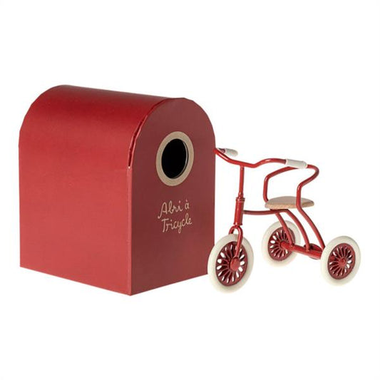 Triciclo Rojo Ratones Maileg