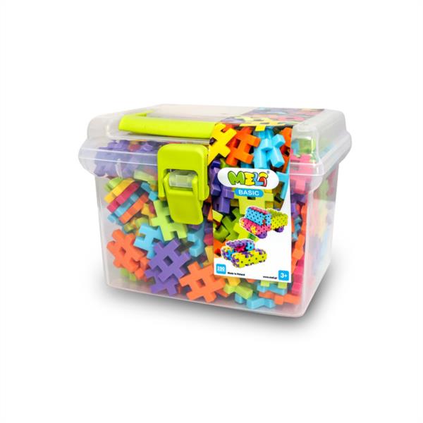 Bloques Meli Basic Travel Box 250 Piezas