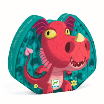 Puzzle Silueta Edmond El Dragón 24 Piezas