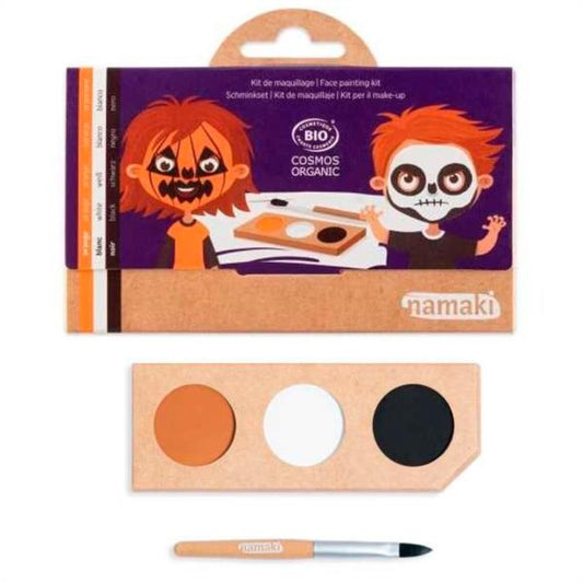 Kit Maquillaje Calabaza & Esqueleto Namaki