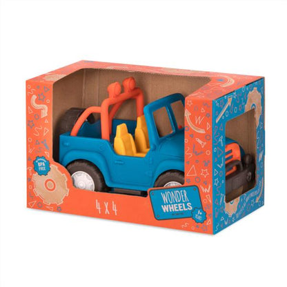 Todoterreno 4X4 Azul Wonder Wheels