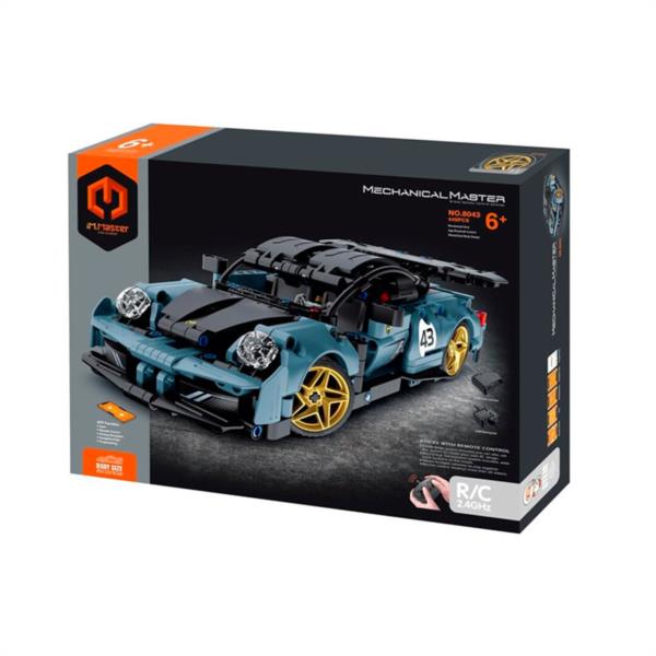 Coche Radio Control Negro 449 piezas - iMMaster