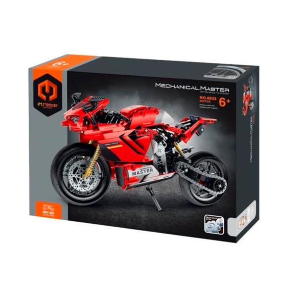 Motocicleta Roja 557 piezas - iMMaster