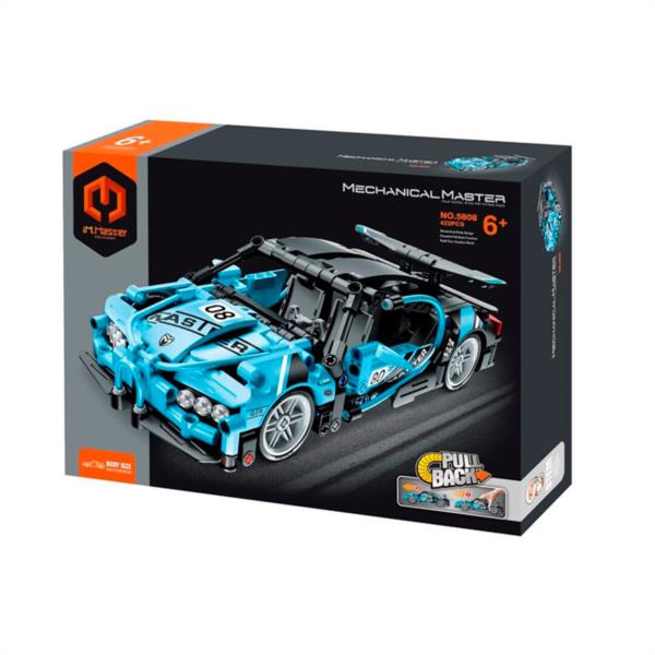 Coche de Carreras Azul 422 piezas - iMMaster