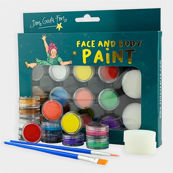 Pinturas Cara y Cuerpo Mate - Den Goda Fen